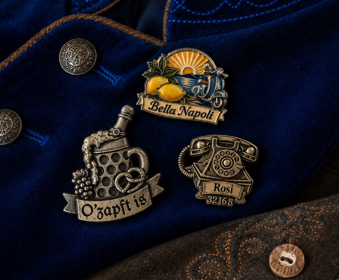 Wiesn-Pins & Trachtenanstecker
