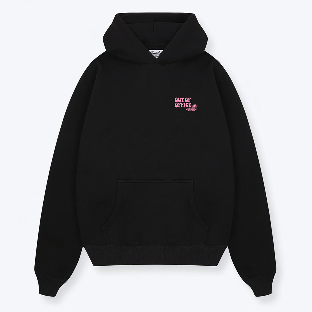OUT OF OFFICE HOODIE SCHWARZ