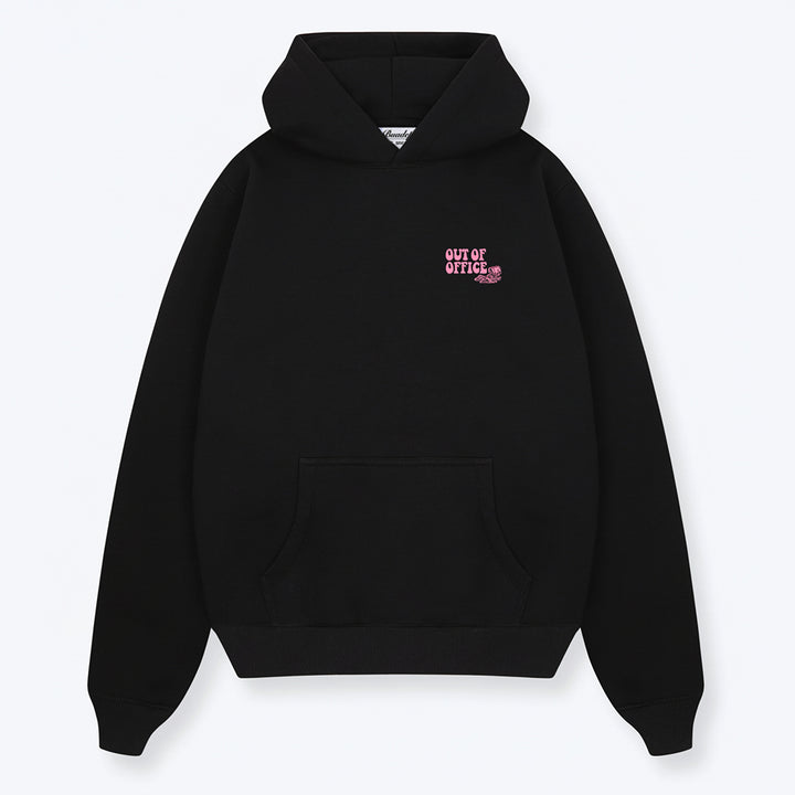 OUT OF OFFICE HOODIE SCHWARZ