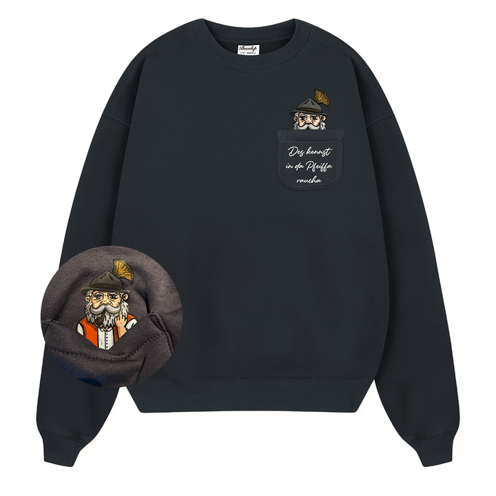 Pfeifa Sweatshirt grau