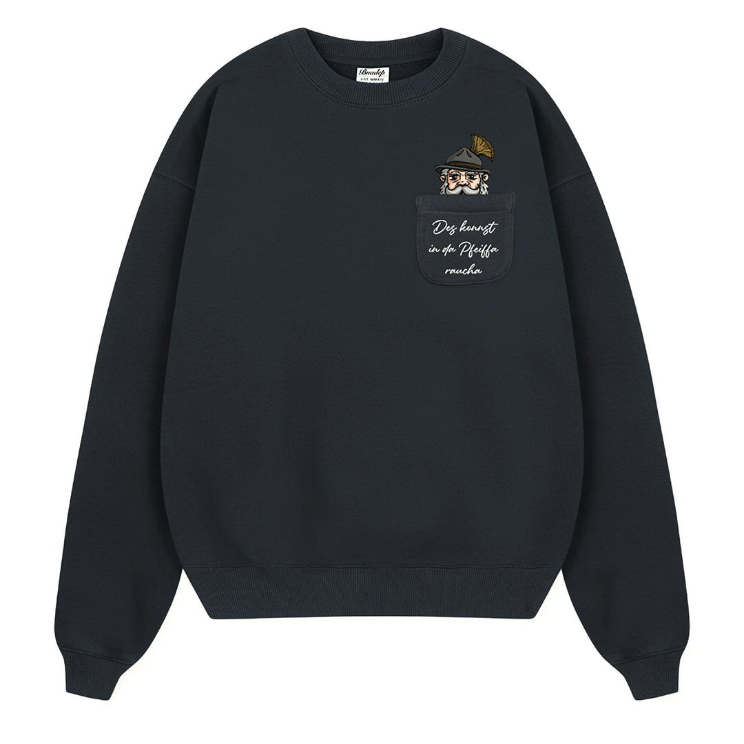 Pfeifa Sweatshirt grau