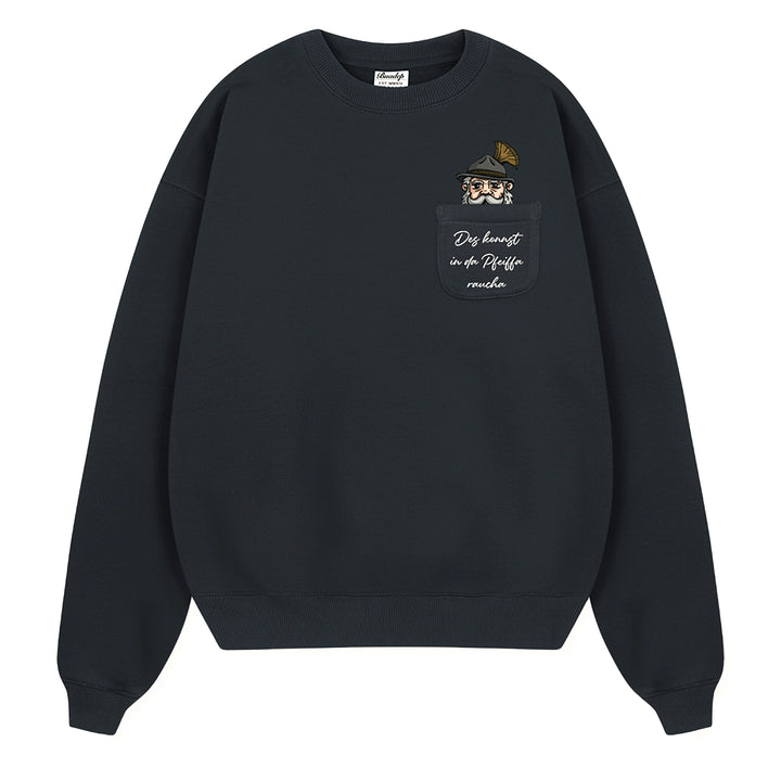 Pfeifa Sweatshirt grau