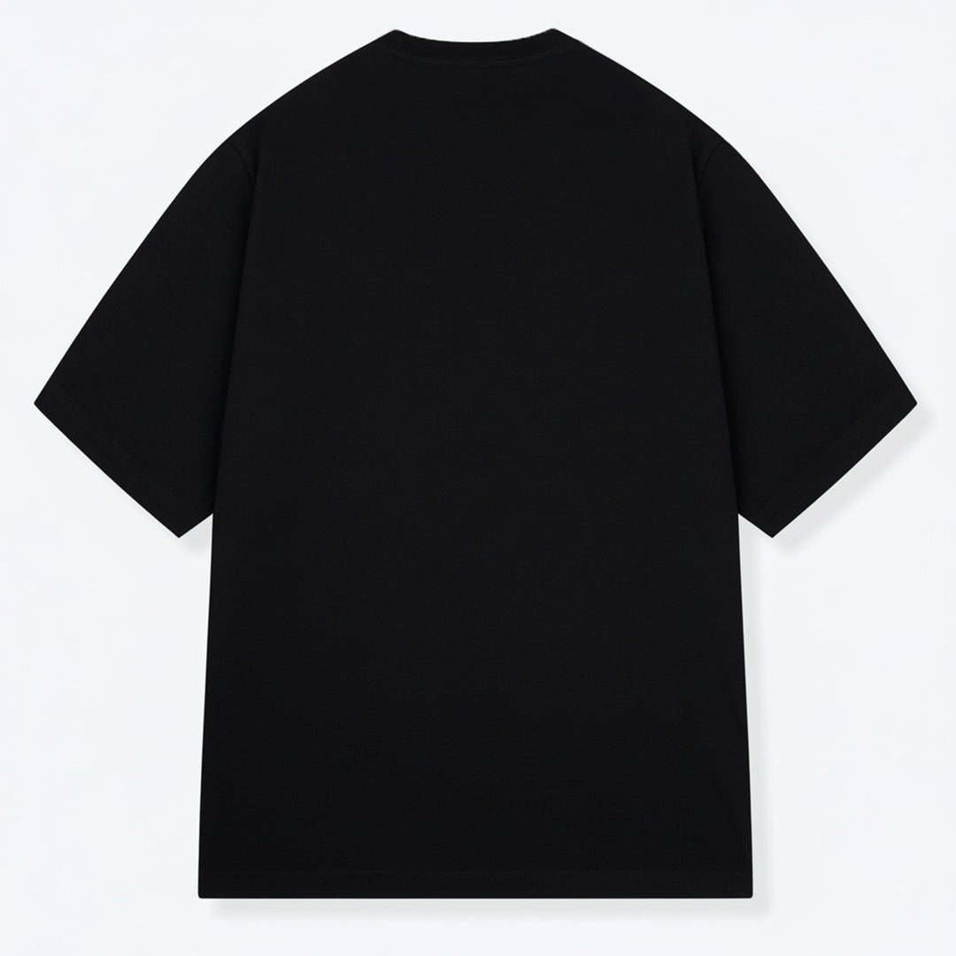 SCHAU MA MOI Stick T-Shirt schwarz