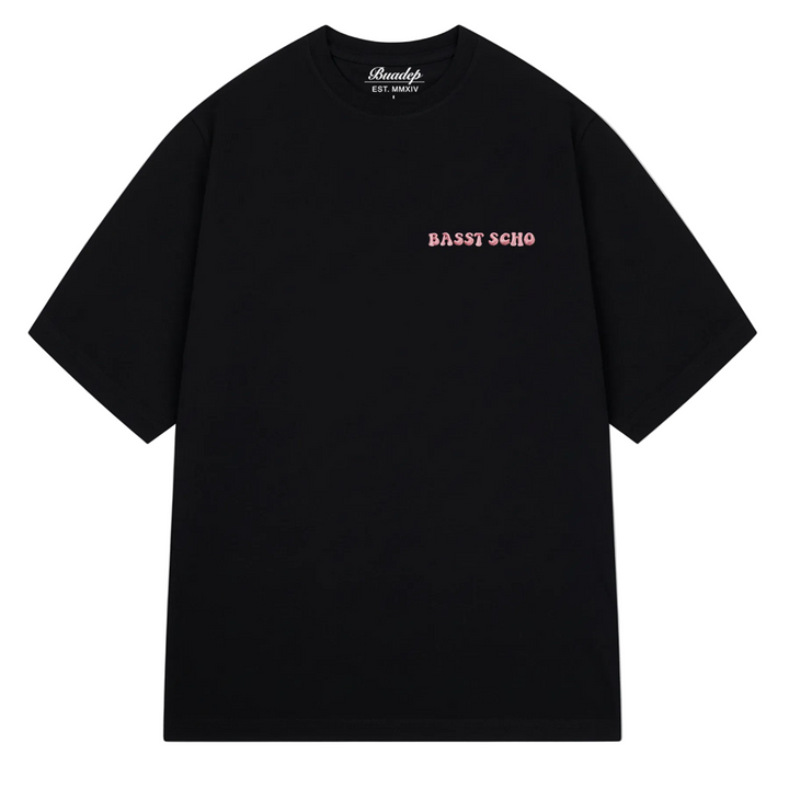 BASST SCHO - Stick T-Shirt schwarz