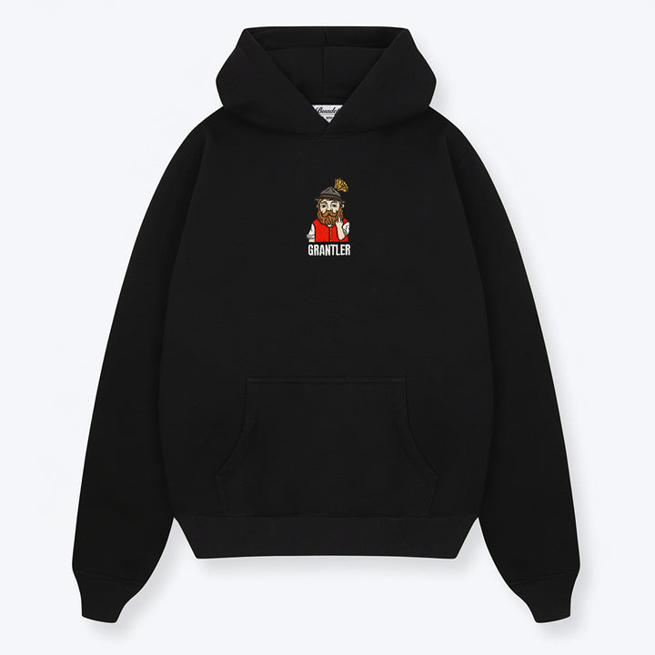 GRANTLER - STICK HOODIE schwarz