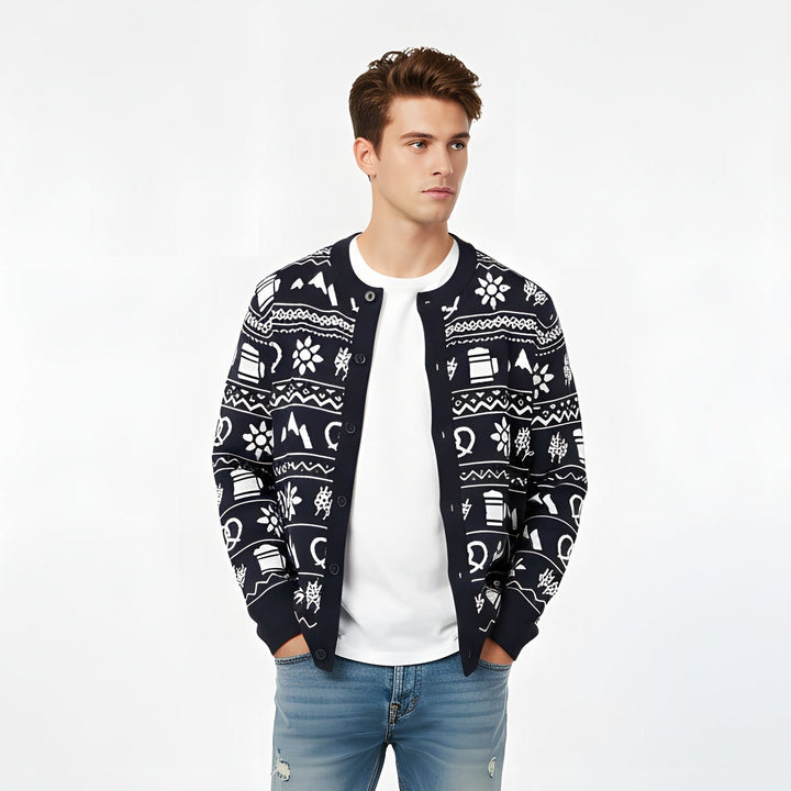 Alpine Strickjacke – Herren
