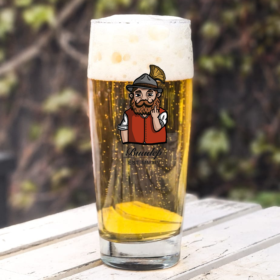 2er Set Grantler Willibecher / Helles Glas