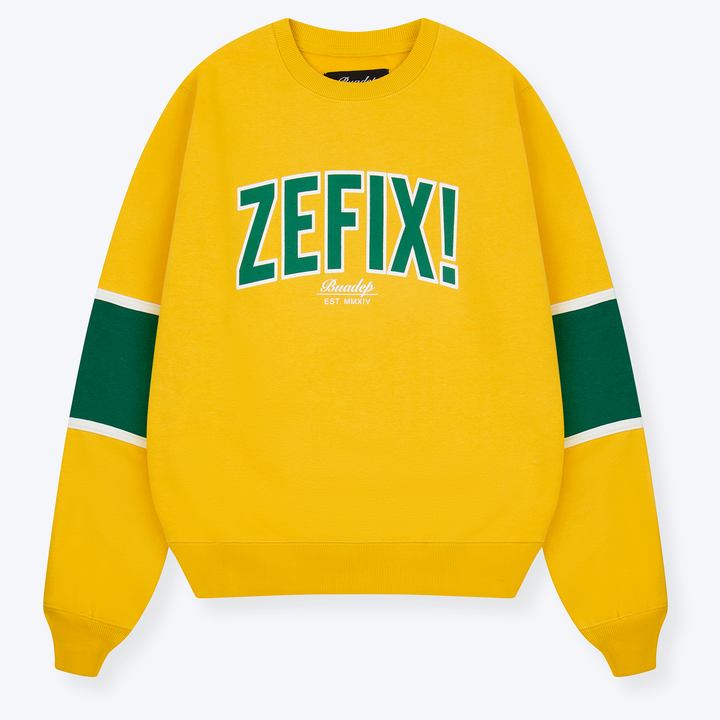 Zefix College Sweater gelb