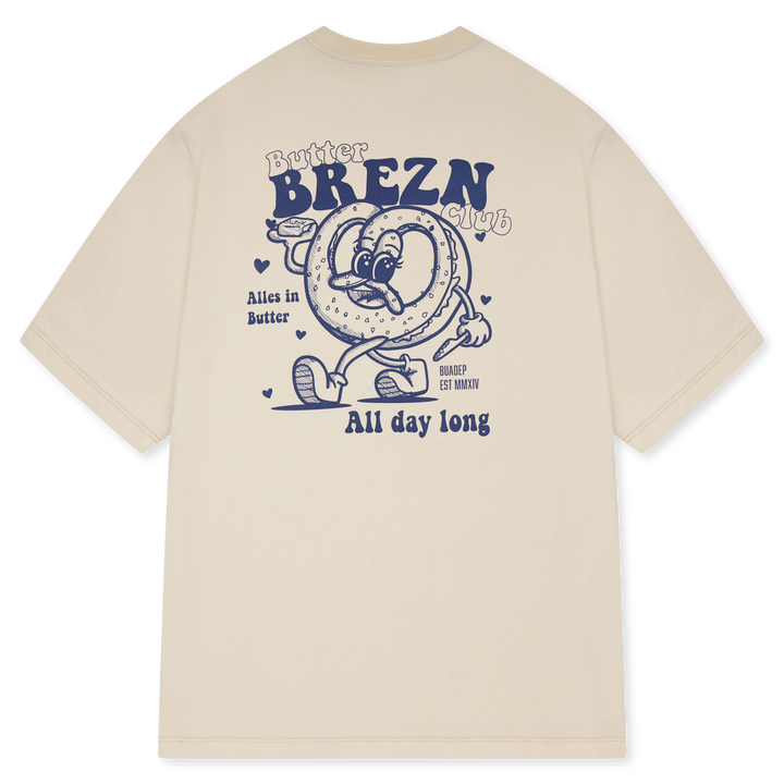 Butter Brezn Club T-Shirt beige