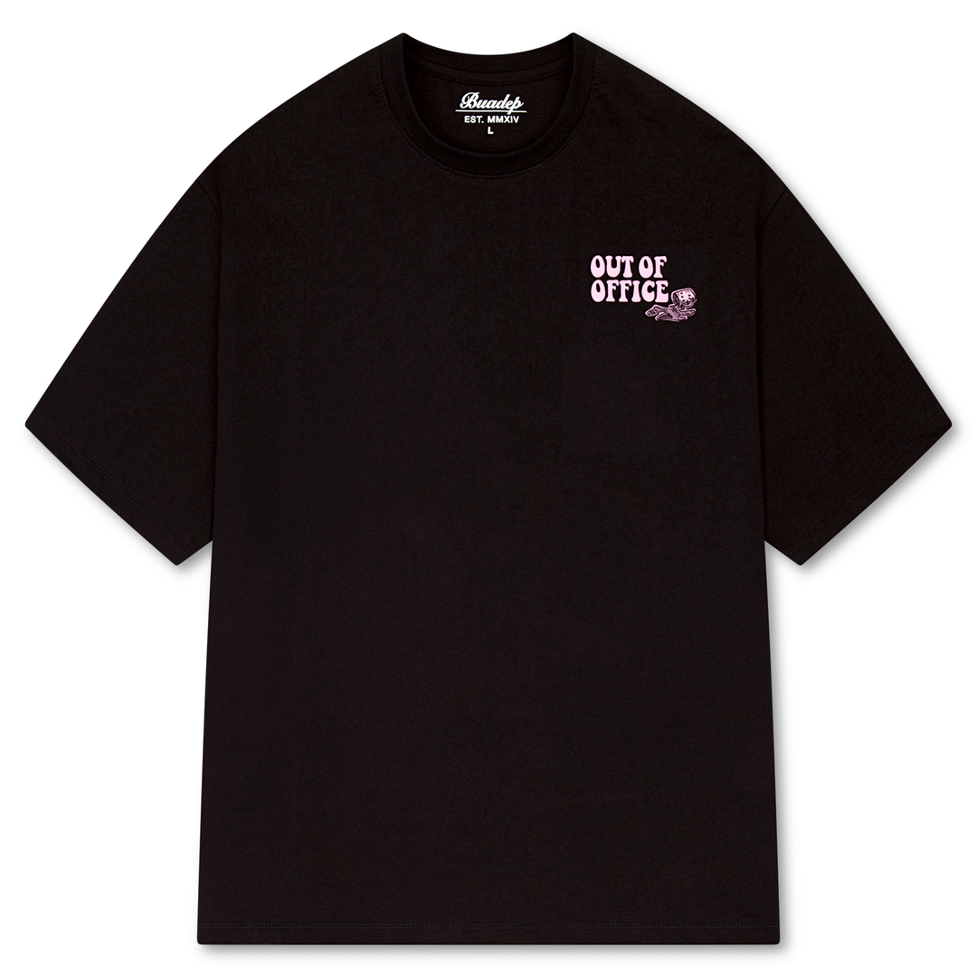 Out of Office T-Shirt schwarz