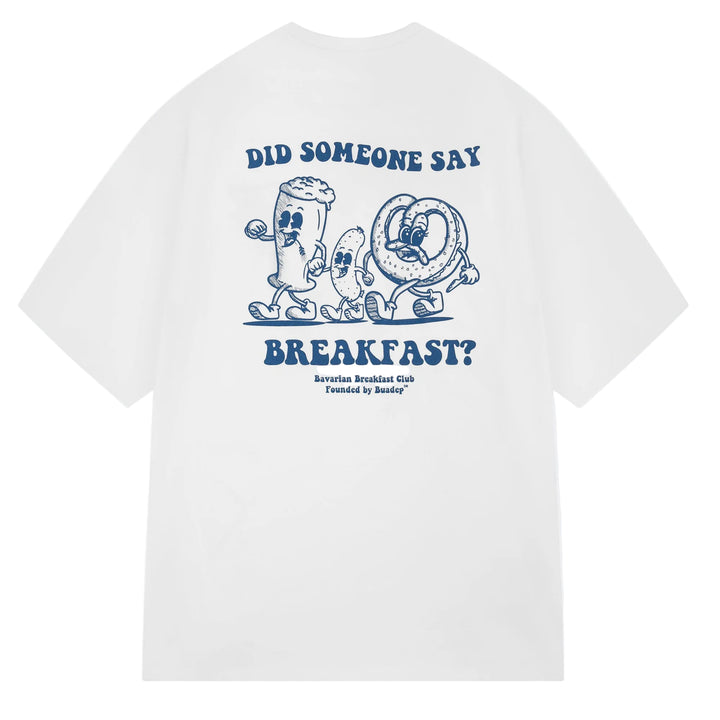 Bavarian Breakfast T-Shirt weiß