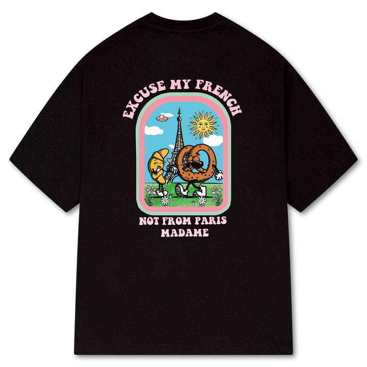 Excuse my French T-Shirt schwarz
