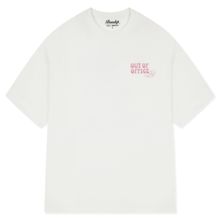 Out of Office T-Shirt weiß