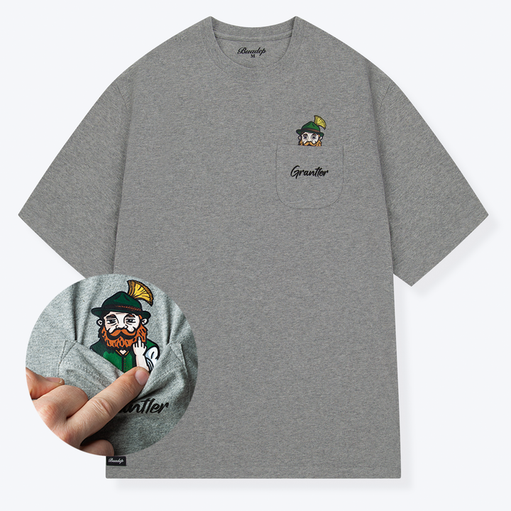 Taschen Grantler T-Shirt  grau