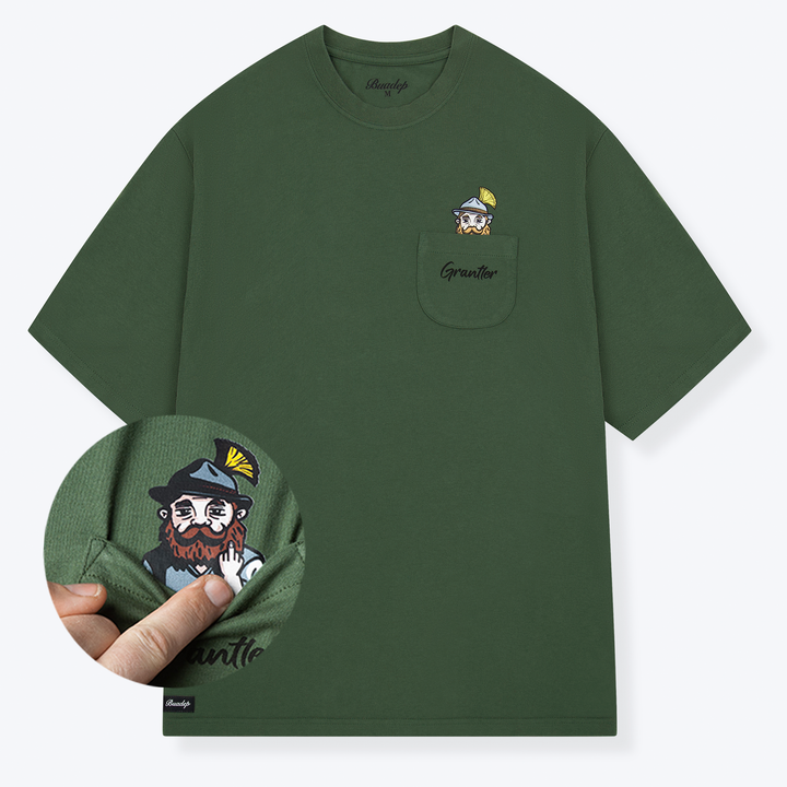 Taschen Grantler T-Shirt  olivegrün