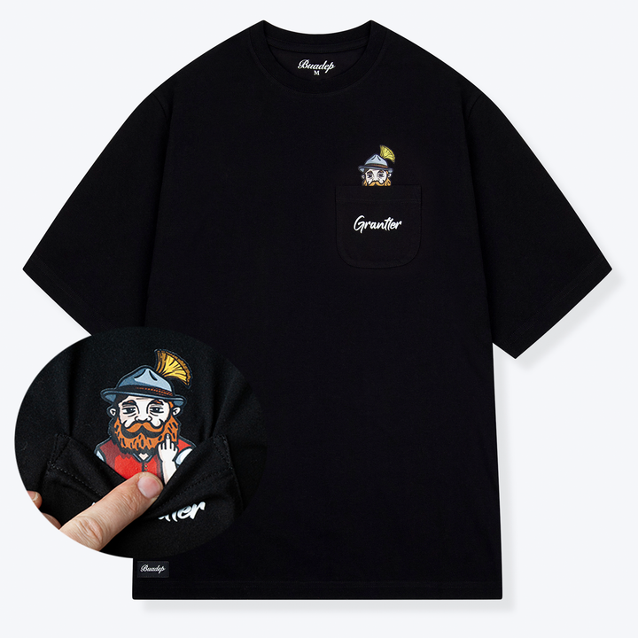 Taschen Grantler T-Shirt schwarz