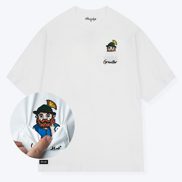 Taschen Grantler T-Shirt weiß