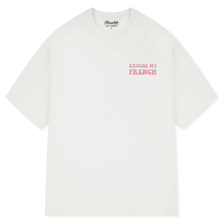 Excuse my French T-Shirt weiß