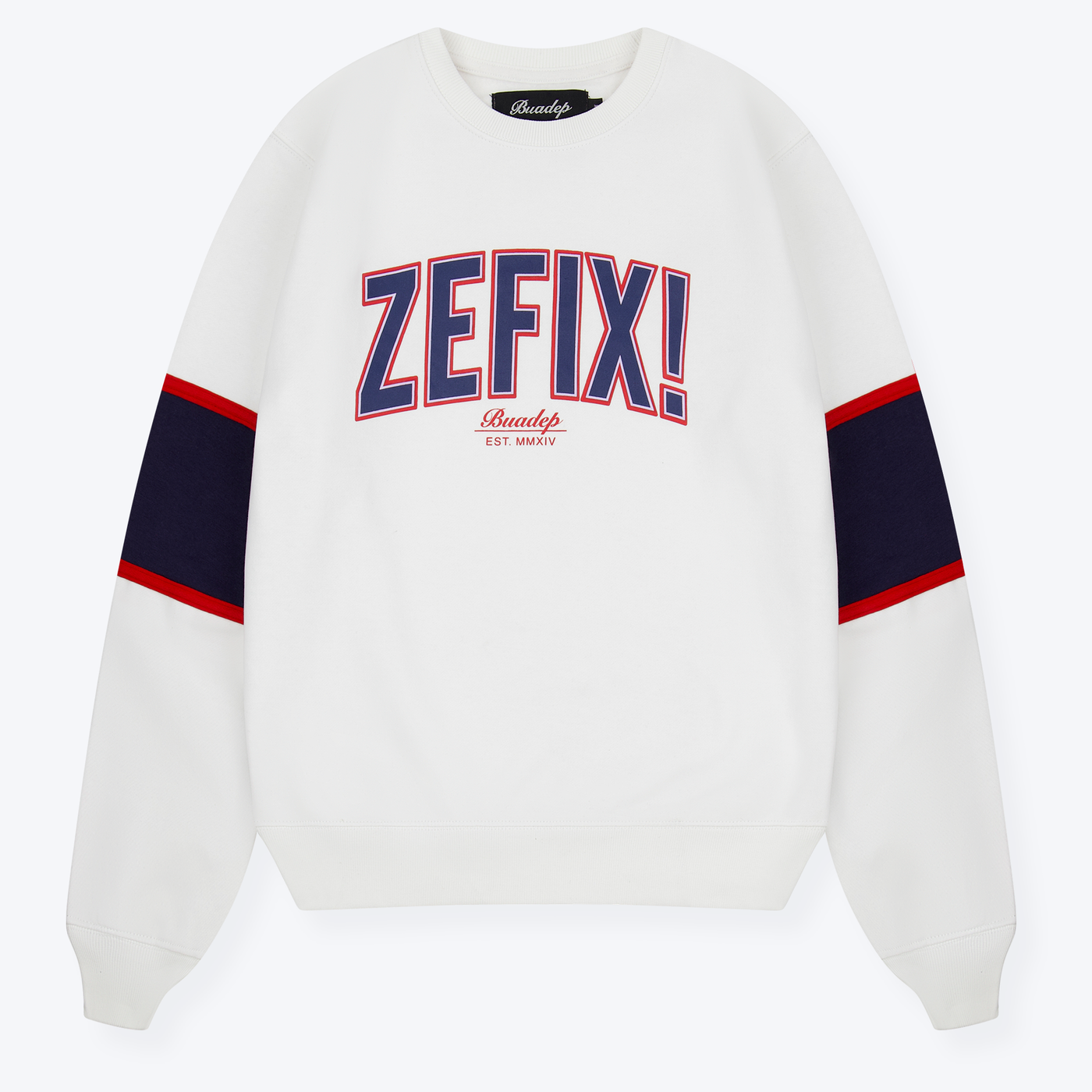 Zefix Sweater Männer weiß