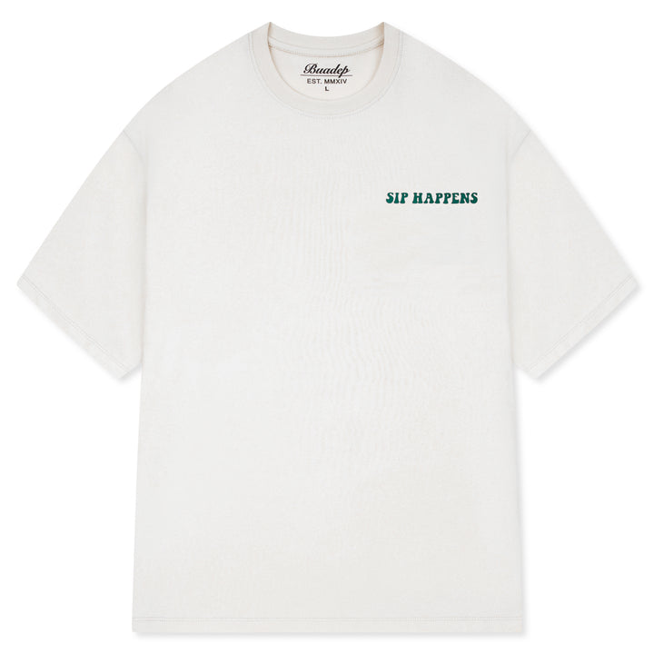 Sip Happens T-Shirt weiß