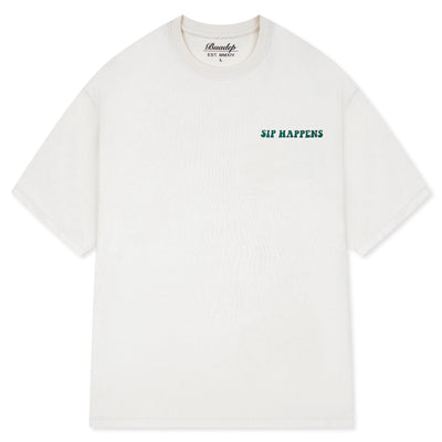 Sip Happens T-Shirt weiß