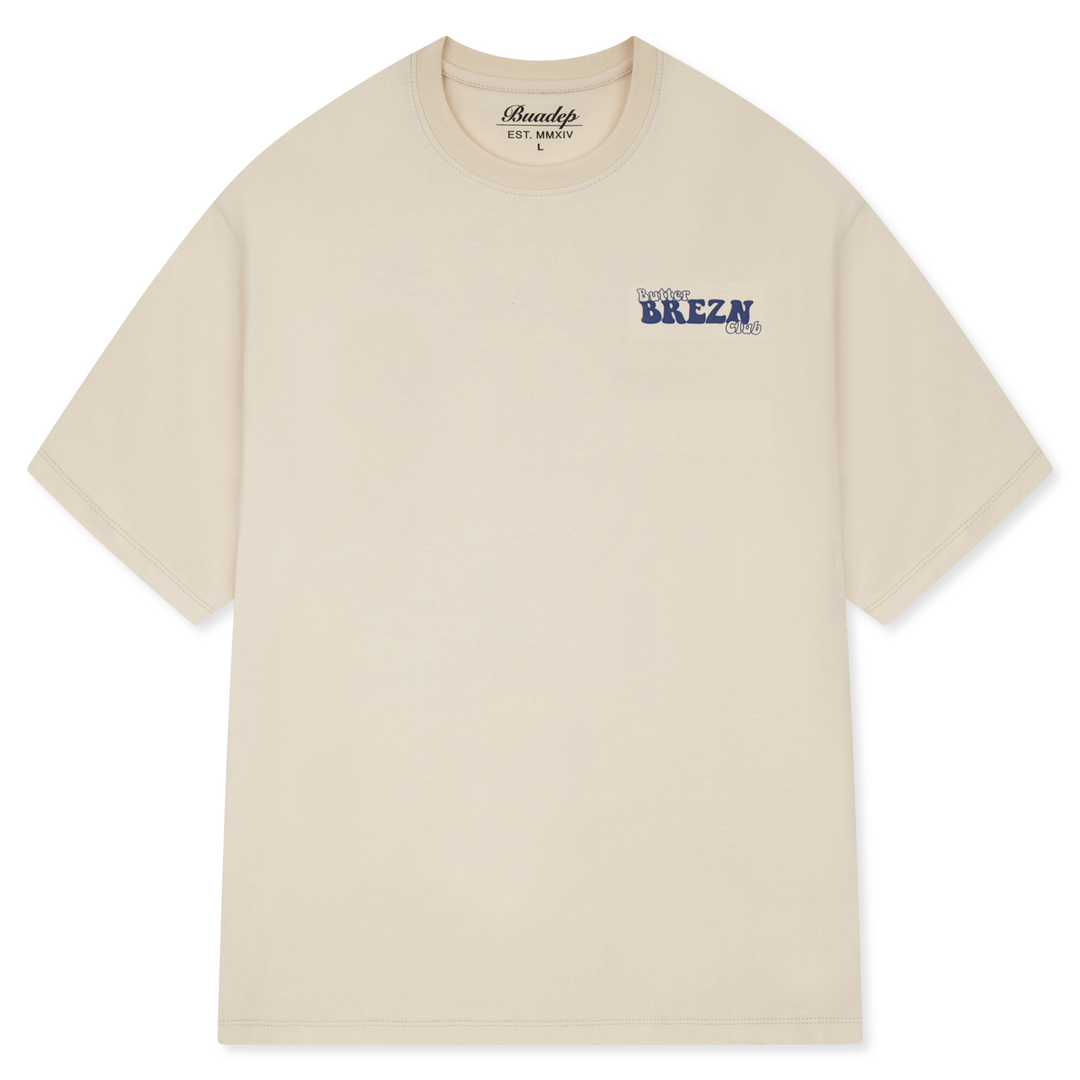 Butter Brezn Club T-Shirt beige