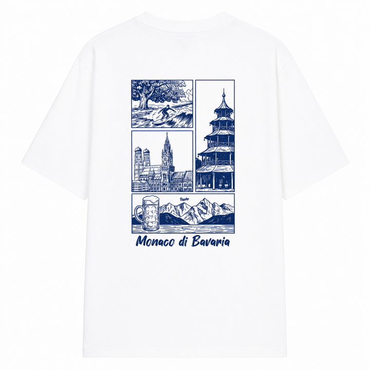 Monaco di Bavaria T-Shirt weiß