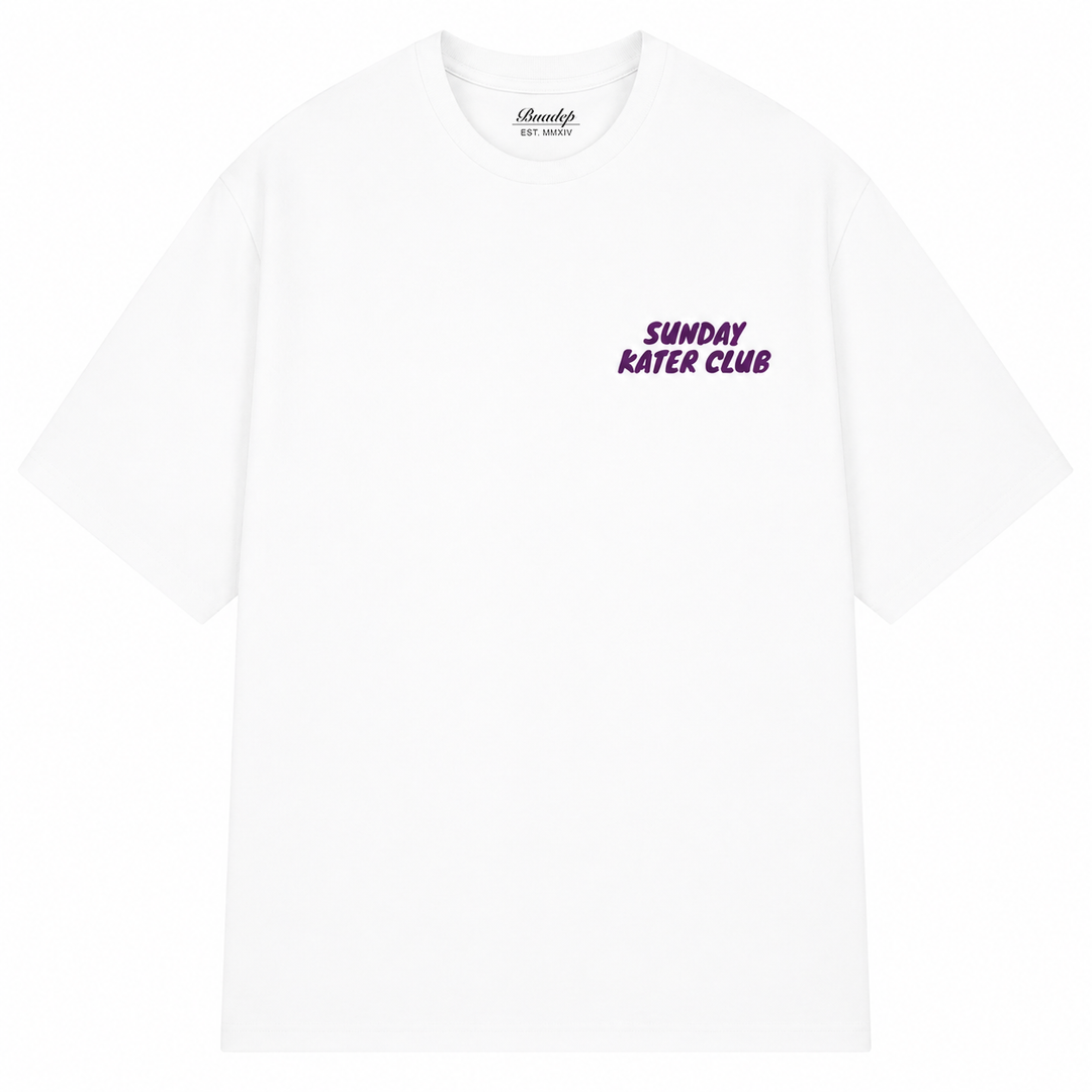 Kater Club T-Shirt weiß