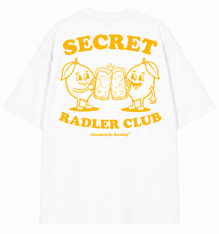 Secret Radler T-Shirt weiß