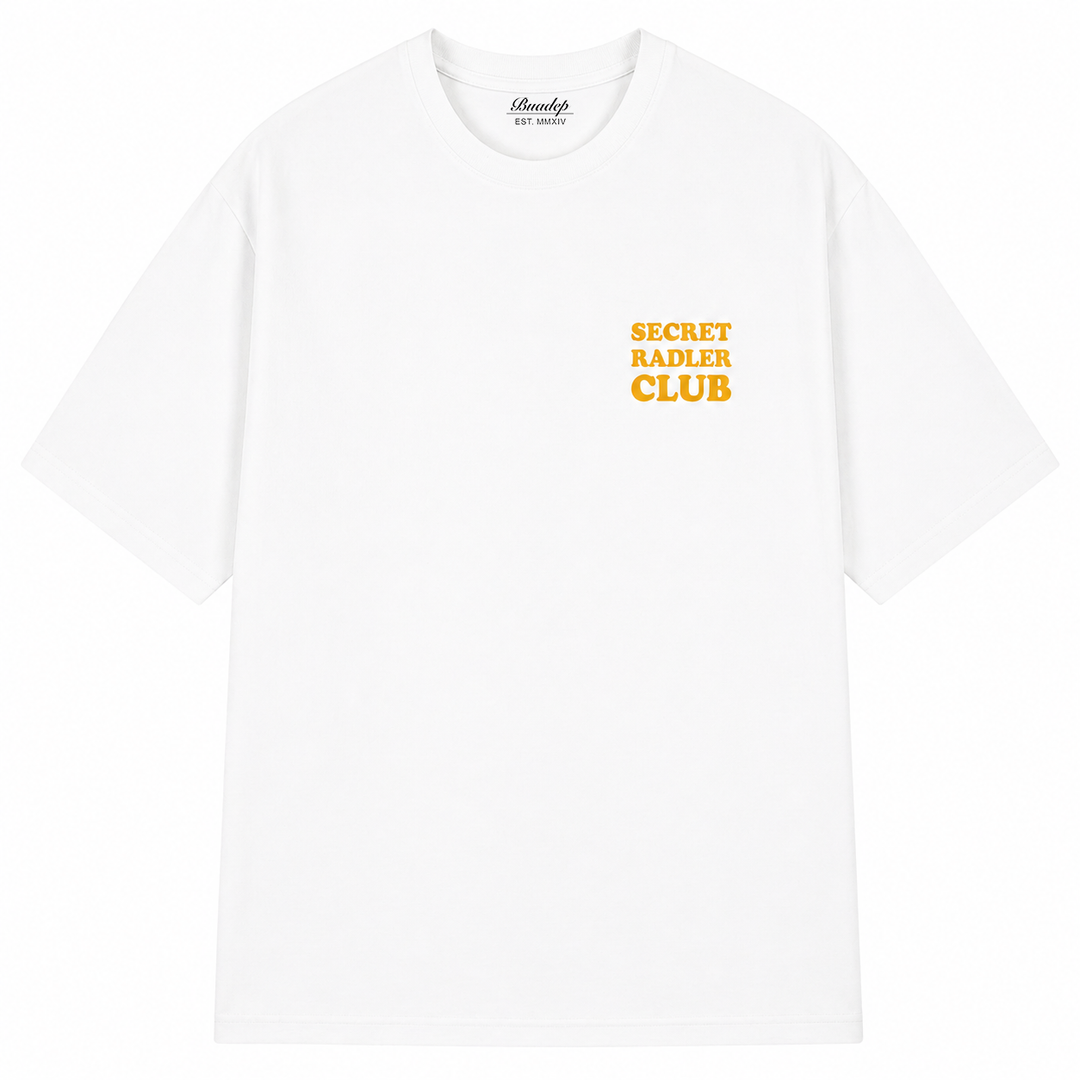 Secret Radler T-Shirt weiß