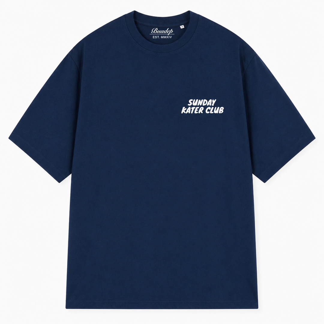 Kater Club T-Shirt blau