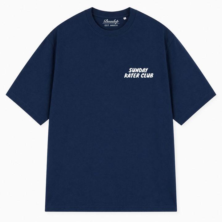 Kater Club T-Shirt blau