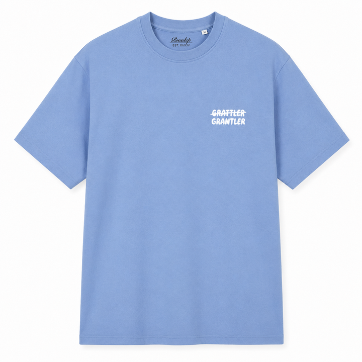 Grattler T-Shirt blau