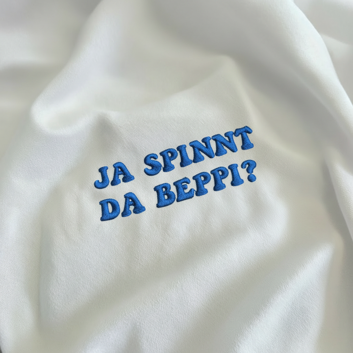 Spinnt da beppi – Stick T-Shirt