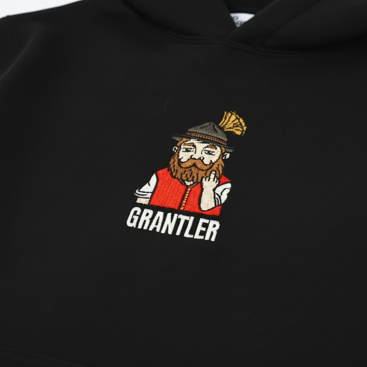 GRANTLER - STICK HOODIE schwarz