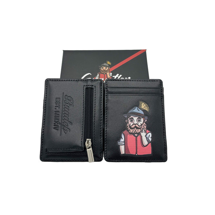 Grantler Geldbeutel schwarz - Lederhosen Wallet