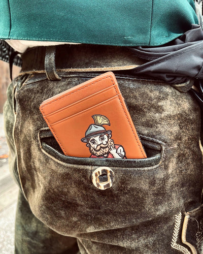 Grantler Geldbeutel - Lederhosen Wallet