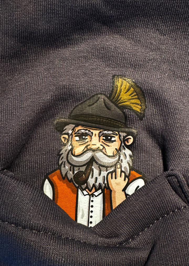 Pfeifa Sweatshirt grau