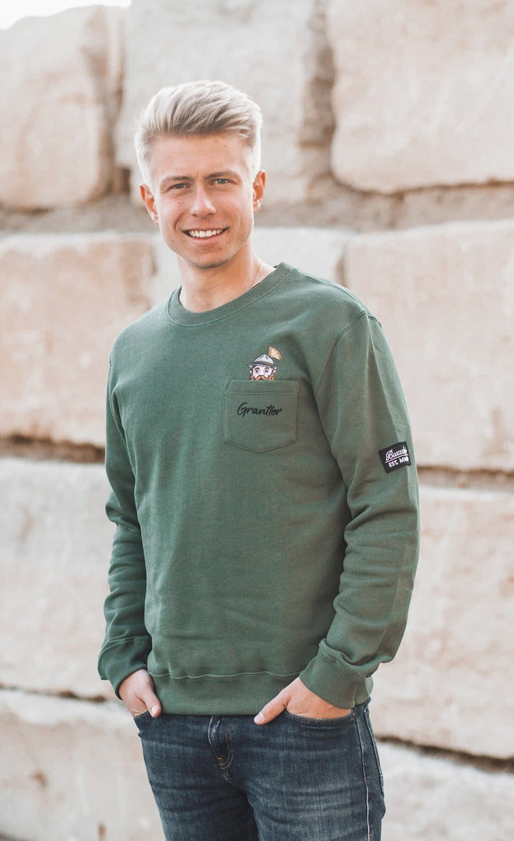 Taschen Grantler Sweatshirt olive Männer