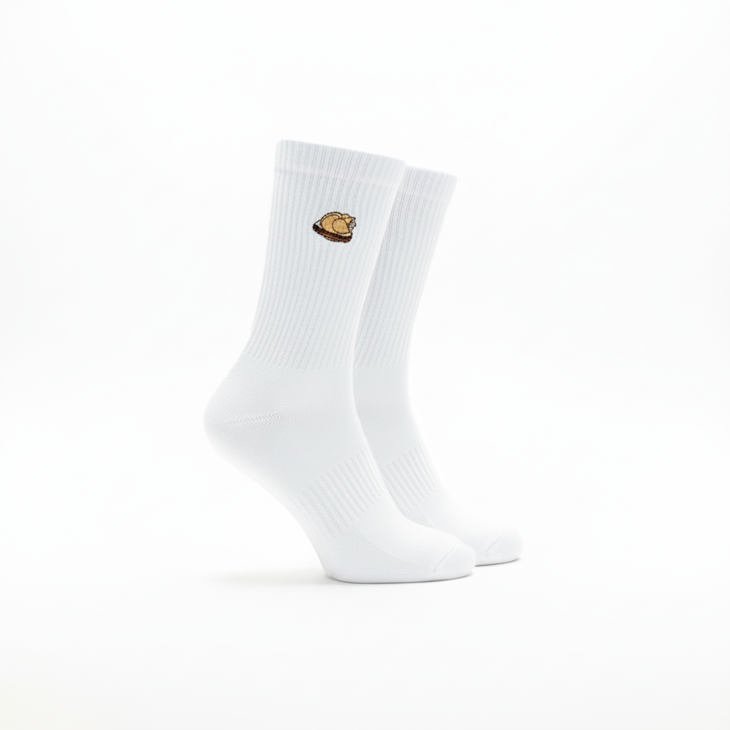 Leberkassemmel Socken Einzelpaar