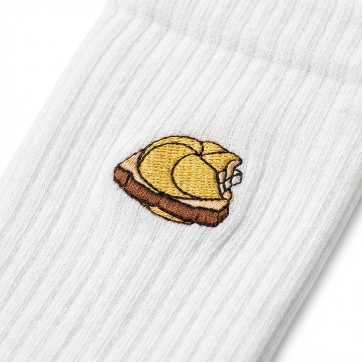 Leberkassemmel Socken Einzelpaar