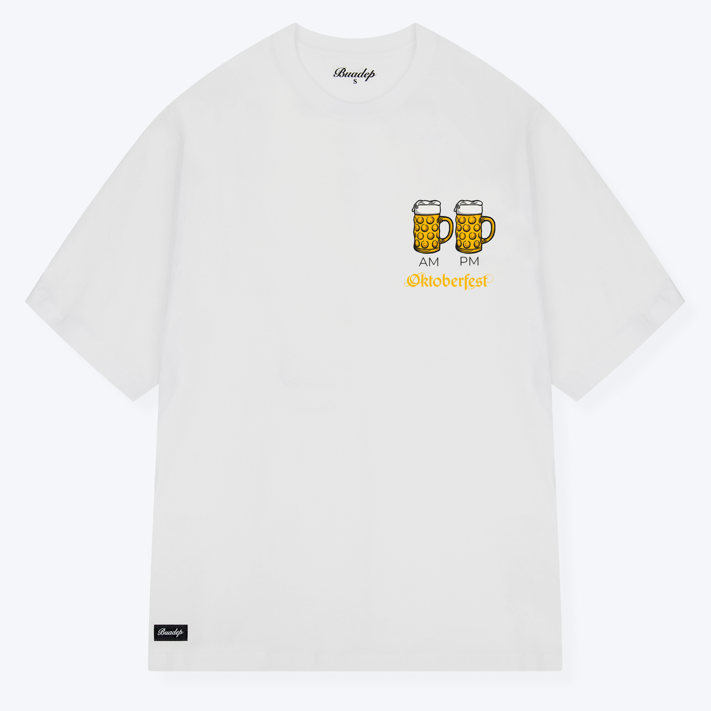 Oktoberfest™ Shirt AM PM weiß