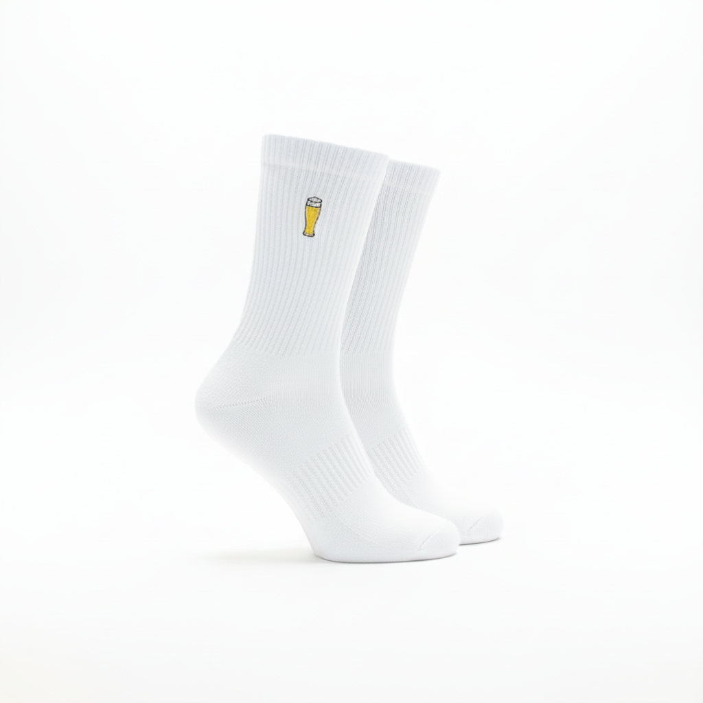 Weißbier Socken Einzelpaar