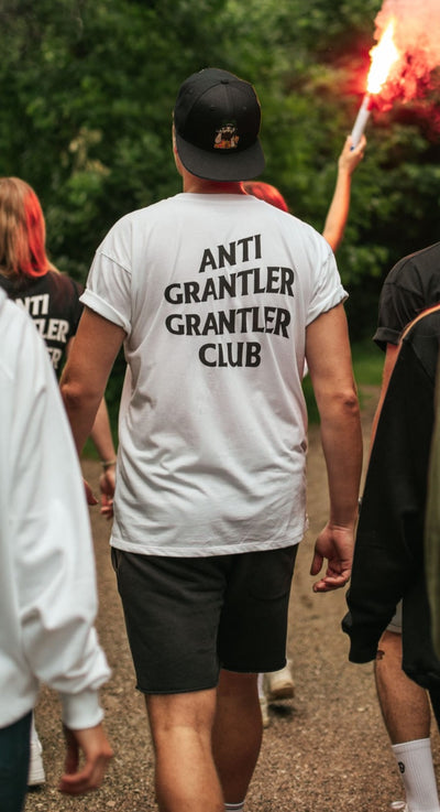 Anti Grantler Grantler Club T-Shirt weiß