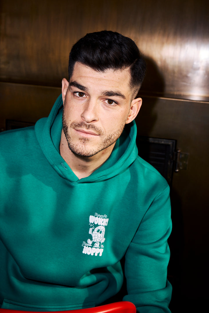 Be Hoppy Hoodie Petrol