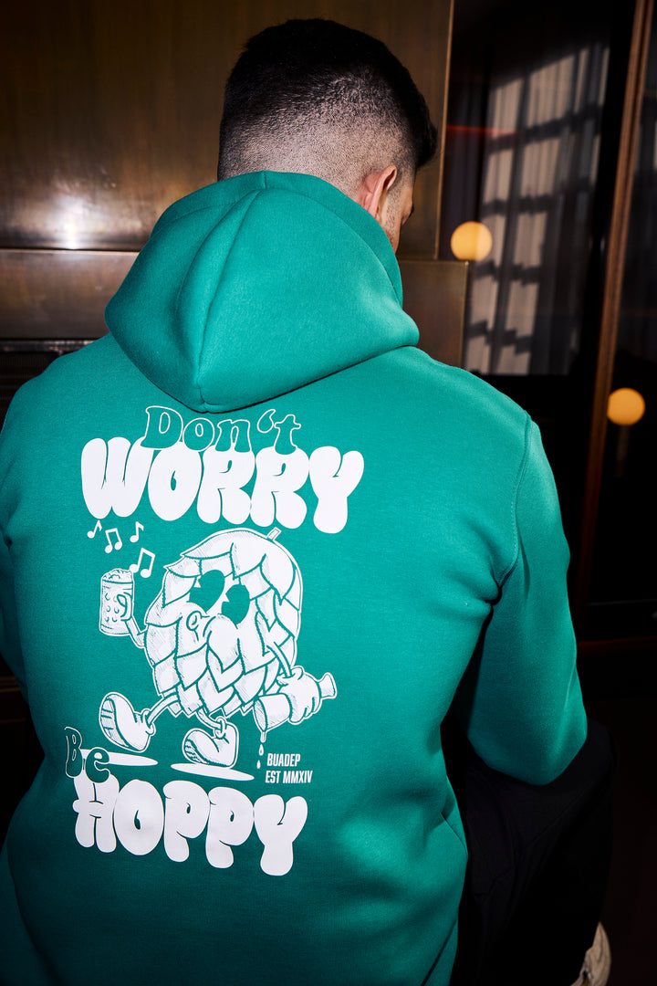 Be Hoppy Hoodie Petrol