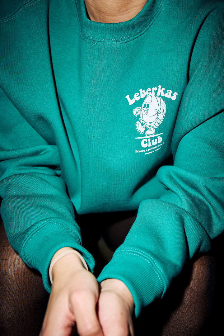 Leberkas Club Sweater grün