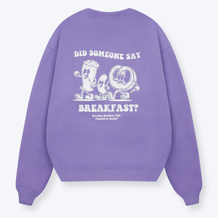 Bavarian Breakfast Sweater Lila