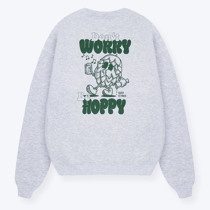 Be Hoppy Sweater grau