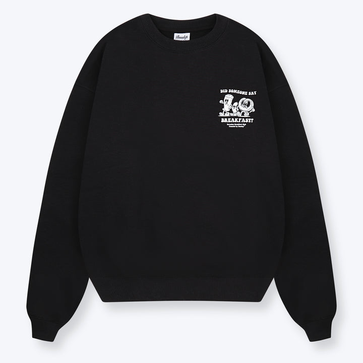 Bavarian Breakfast Sweater Schwarz